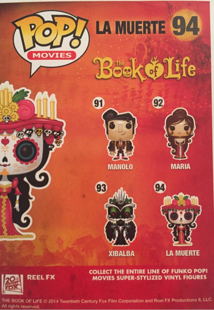 La Muerte Glow In The Dark Hot Topic Exclusive  vinyl figure collectible - Main Image 2