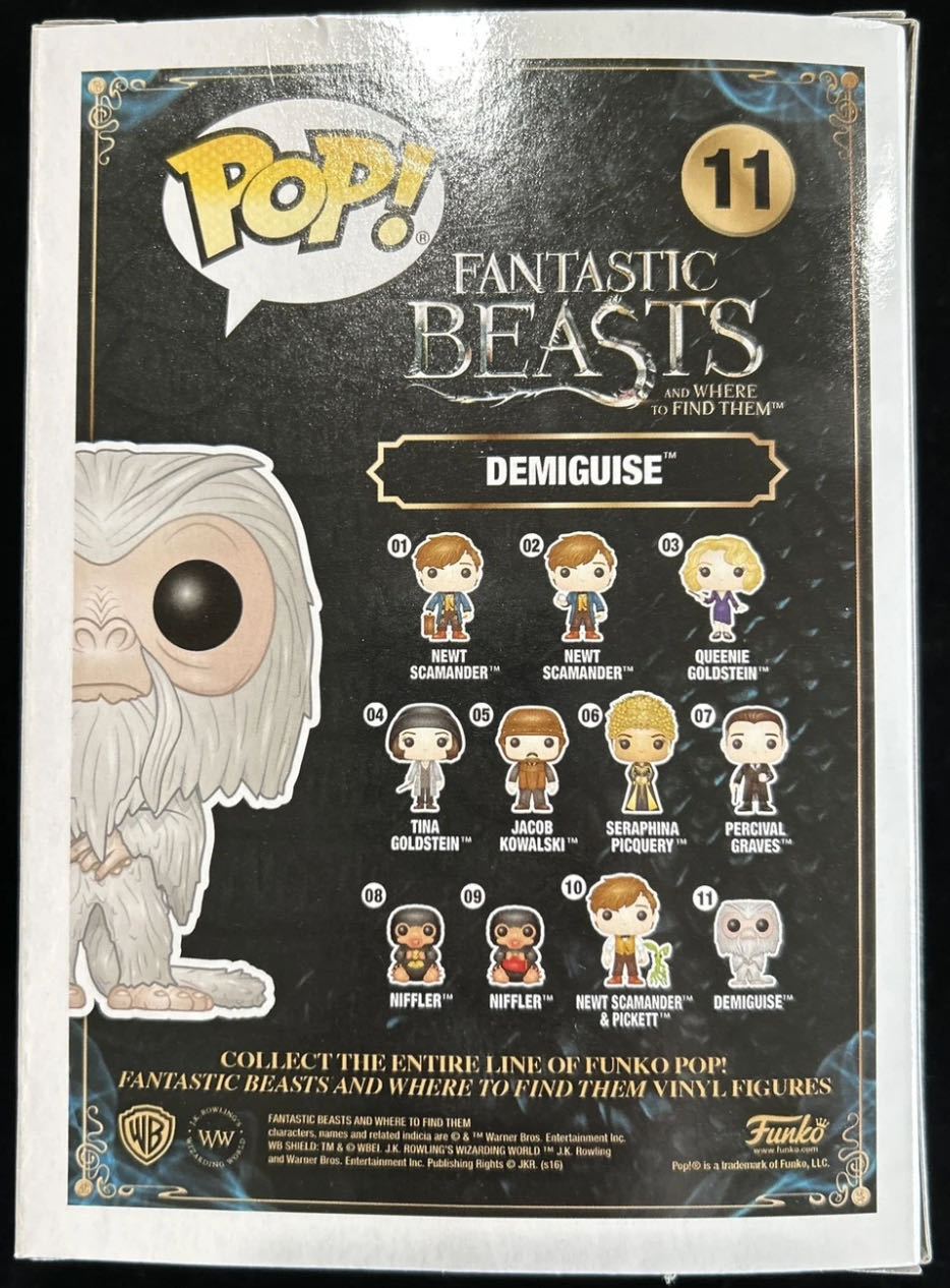 Demiguise (Invisible) - Fantastic Beasts And Where to Find Them vinyl figure collectible [Barcode 889698130707] - Main Image 3