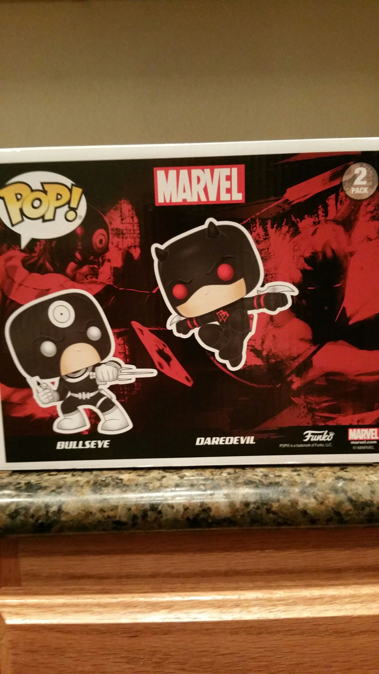 Bullseye / Daredevil - Marvel Universe vinyl figure collectible - Main Image 2