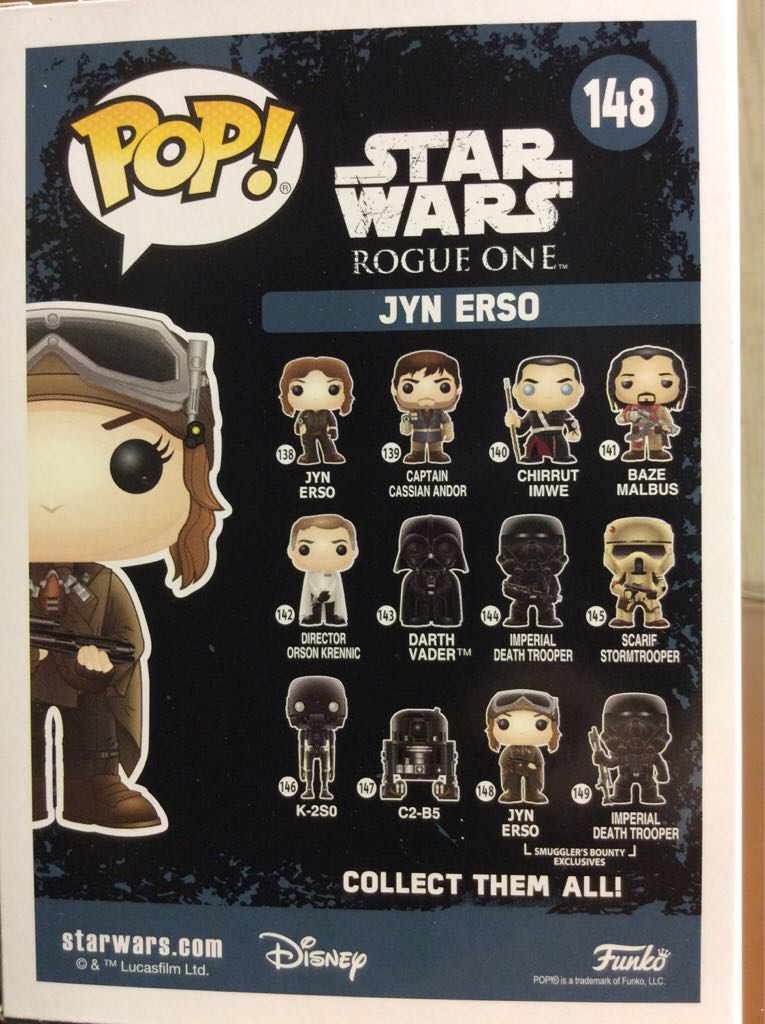 Jyn Erso - Star Wars vinyl figure collectible - Main Image 2