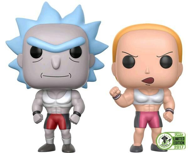 💲 Buff Rick / Buff Summer (2 Pack) - Rick & Morty vinyl figure collectible [Barcode 889698134361] - Main Image 2
