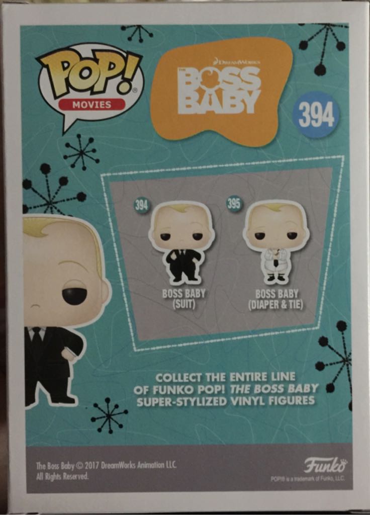 Boss Baby (Suit)  vinyl figure collectible [Barcode 889698130127] - Main Image 2