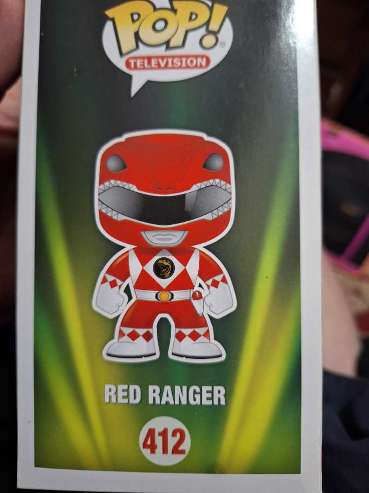 Mighty Morphin Power Rangers: Red Ranger (Morphing) - Mighty Morphin Power Rangers vinyl figure collectible [Barcode 889698126281] - Main Image 3