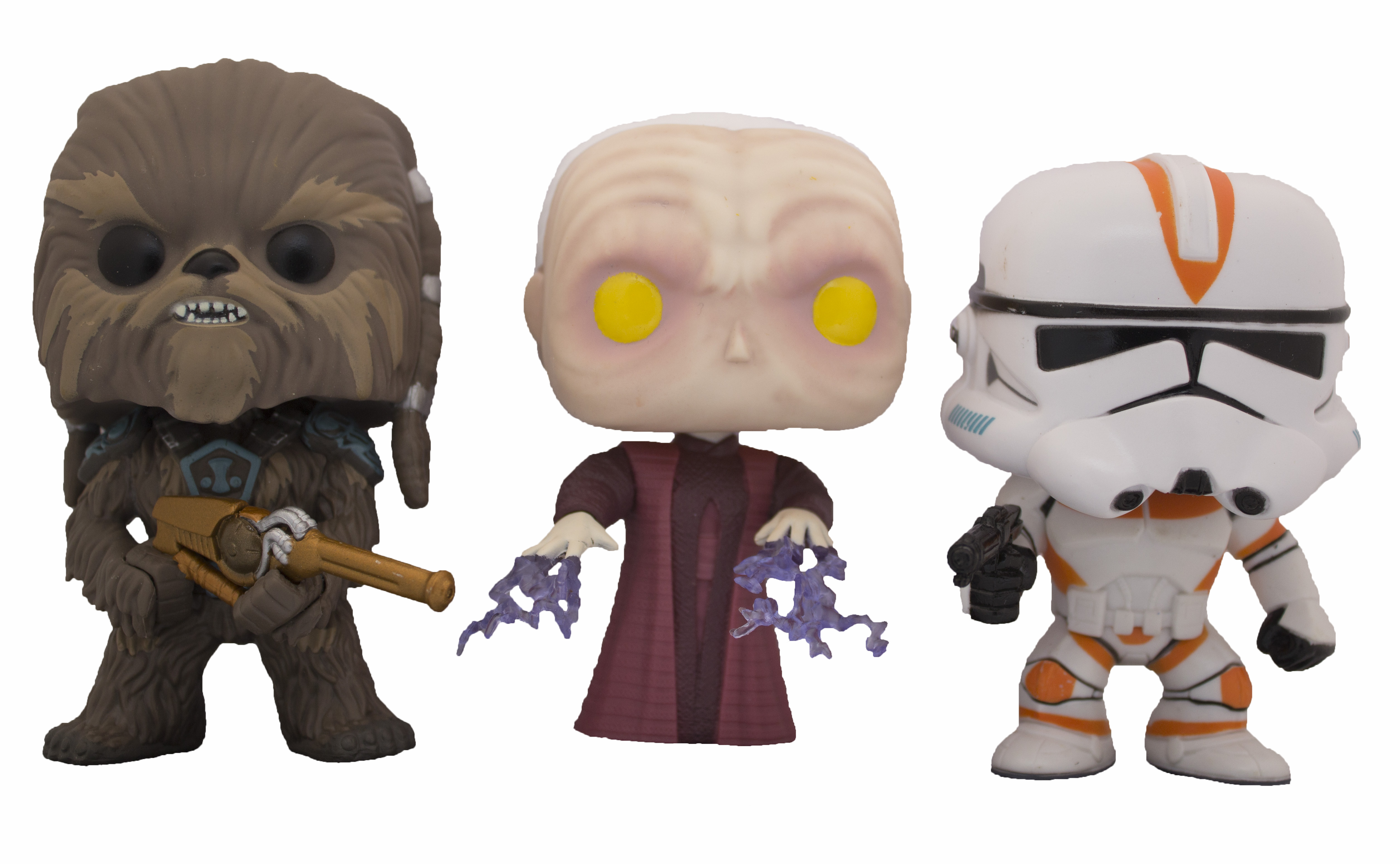 Tarfful/Unhooded Emperor/Utapau Clone Trooper - Star Wars vinyl figure collectible - Main Image 2