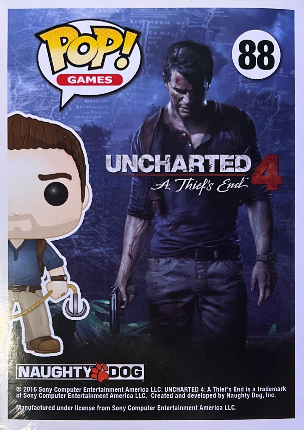 Nathan Drake  vinyl figure collectible - Main Image 2