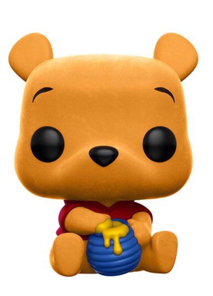 Winnie The Pooh (flocked) - Winnie the Pooh vinyl figure collectible - Main Image 2