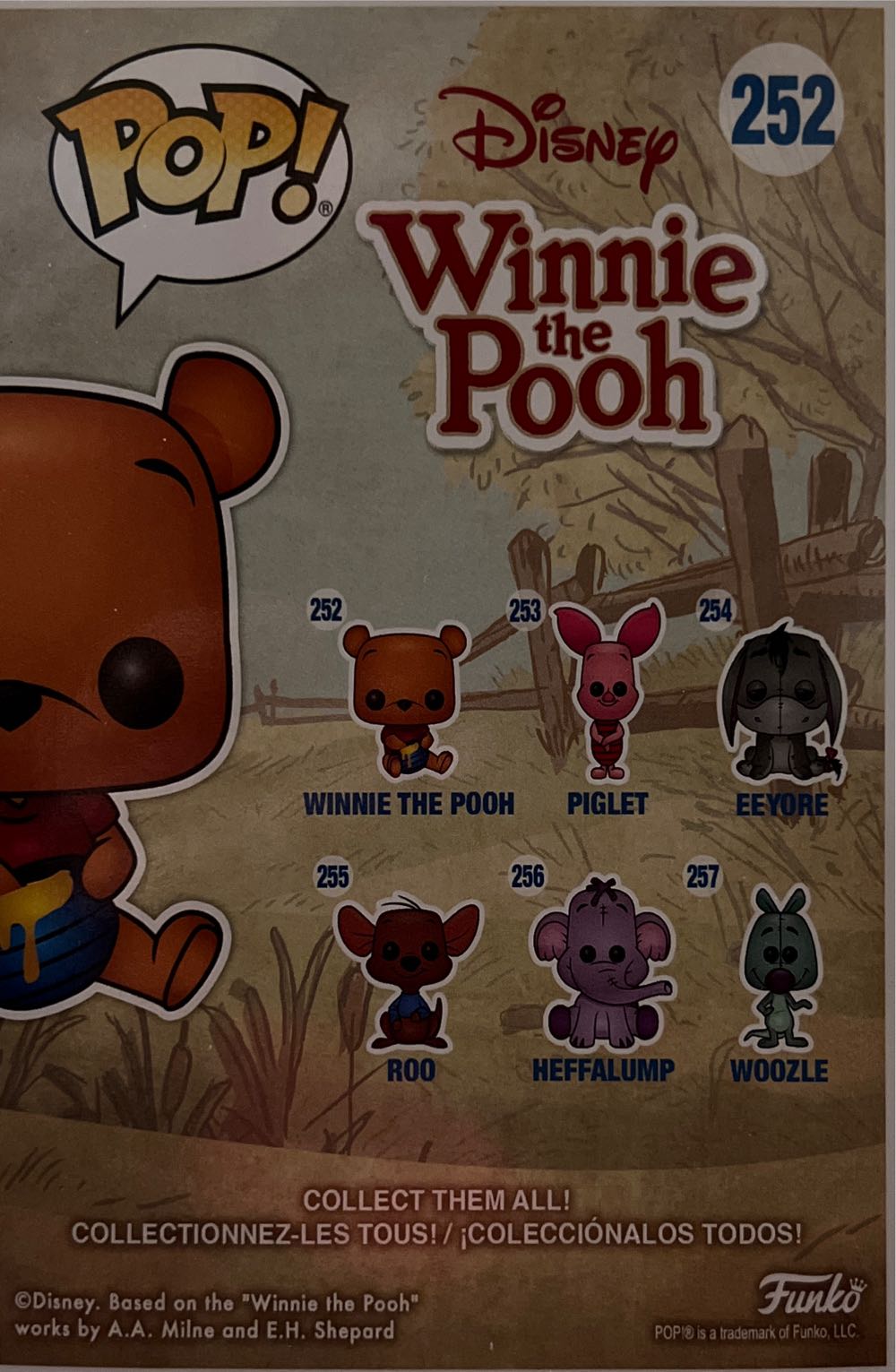 Winnie The Pooh (flocked) - Winnie the Pooh vinyl figure collectible - Main Image 4