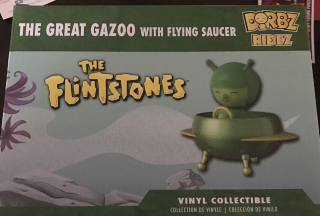 The Great Gazoo - Flintstones vinyl figure collectible [Barcode 889698125963] - Main Image 2
