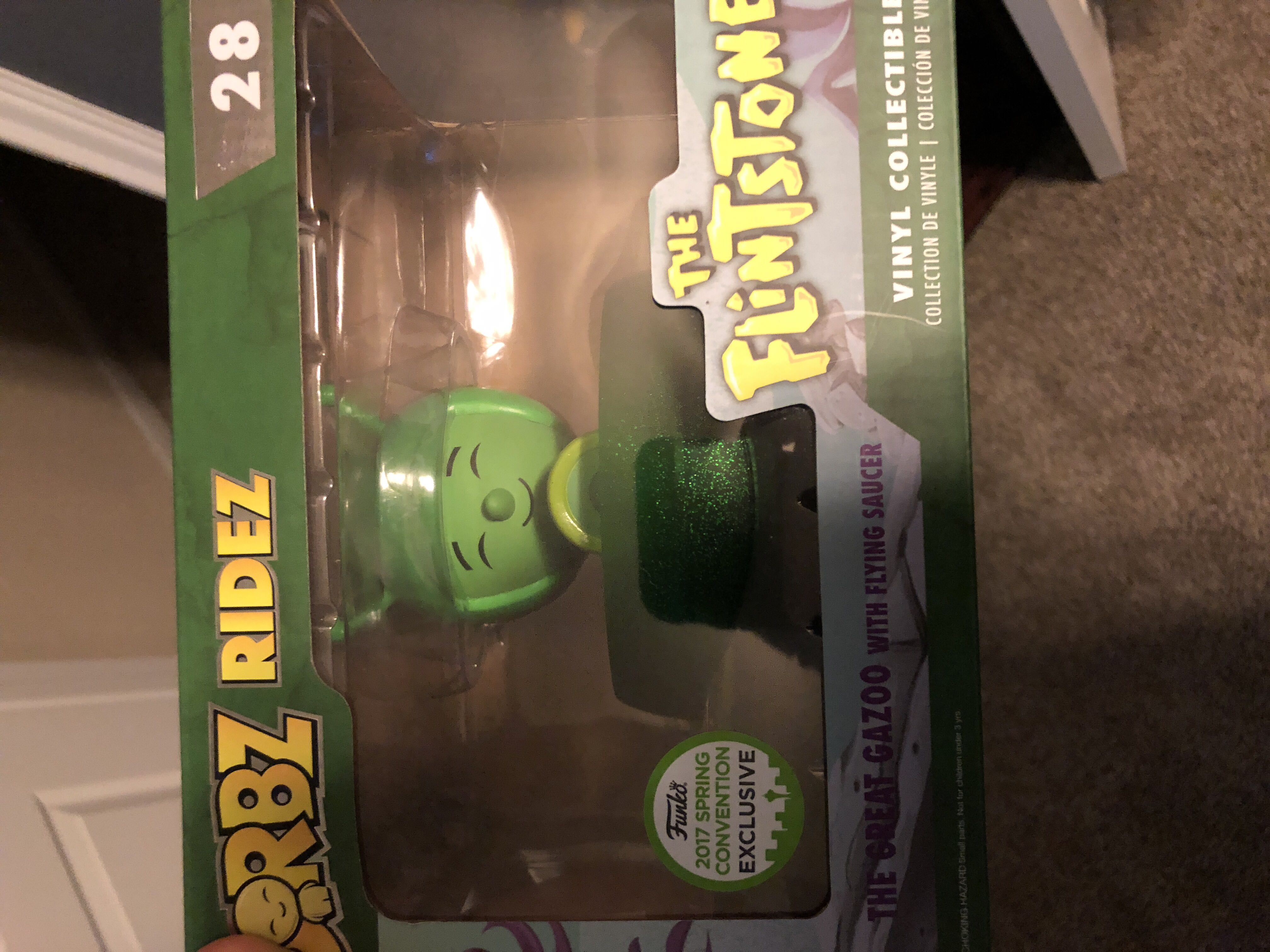 The Great Gazoo - Flintstones vinyl figure collectible [Barcode 889698125963] - Main Image 3