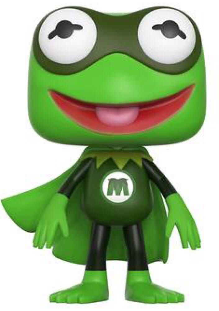 Superhero Kermit - The Muppets vinyl figure collectible [Barcode 889698125345] - Main Image 2