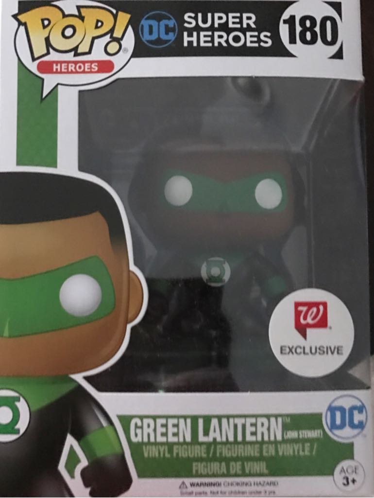 Green Lantern (John Stewart) - DC: Superheroes vinyl figure collectible [Barcode 889698148047] - Main Image 1