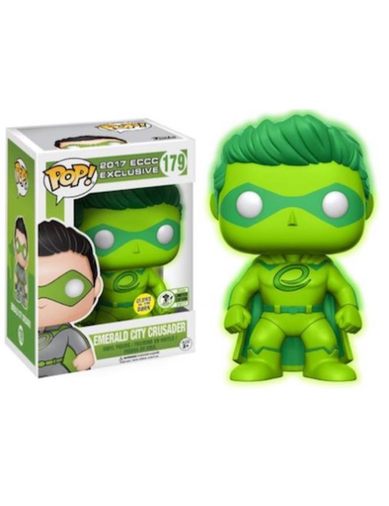 Emerald City Crusader (Glow)  vinyl figure collectible [Barcode 889698131544] - Main Image 2