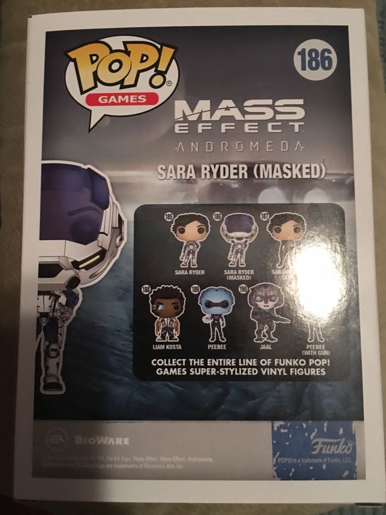 Sara Ryder (Masked) - Mass Effect vinyl figure collectible [Barcode 889698132695] - Main Image 2