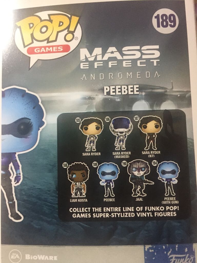 Peebee - Mass Effect vinyl figure collectible [Barcode 889698123112] - Main Image 2