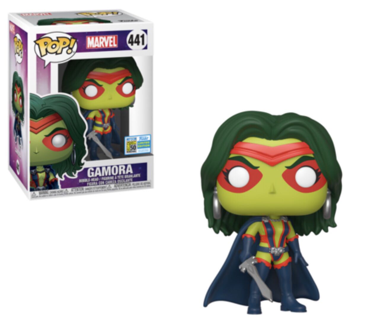 Gamora $10-$25 - Marvel Universe vinyl figure collectible - Main Image 2