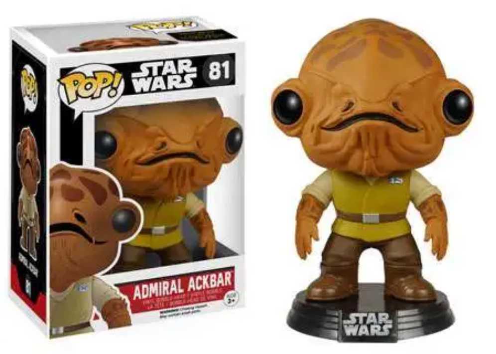 Admiral Ackbar - Star Wars vinyl figure collectible - Main Image 2