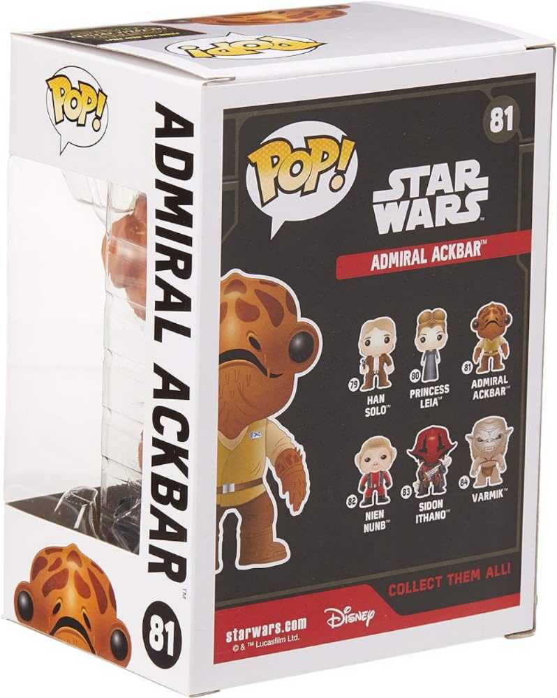 Admiral Ackbar - Star Wars vinyl figure collectible - Main Image 4