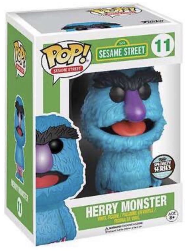 Herry Monster - Seasame Street vinyl figure collectible [Barcode 889698122092] - Main Image 3