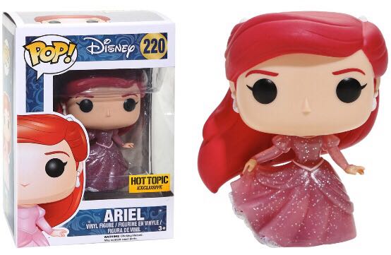 220 Ariel Glitter - Disney vinyl figure collectible - Main Image 2