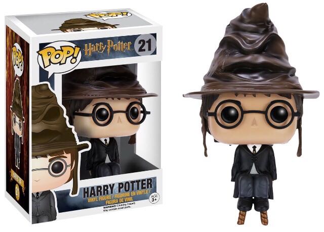 21 Harry Potter with Sorting Hat - Harry Potter vinyl figure collectible - Main Image 2