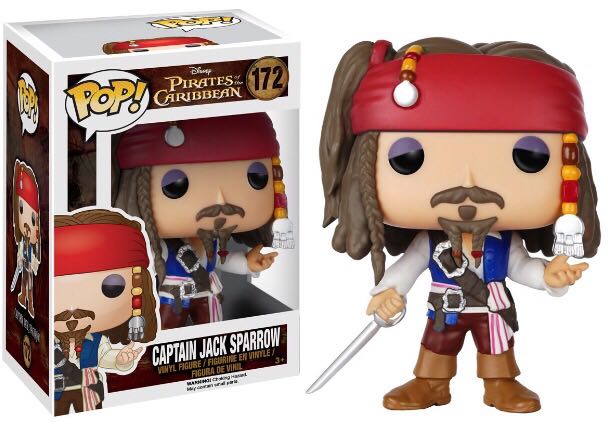 172 Captain Jack Sparrow  vinyl figure collectible - Main Image 2