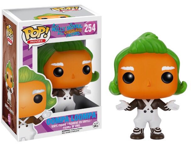 254 Oompa Loompa - Willy Wonka vinyl figure collectible - Main Image 2
