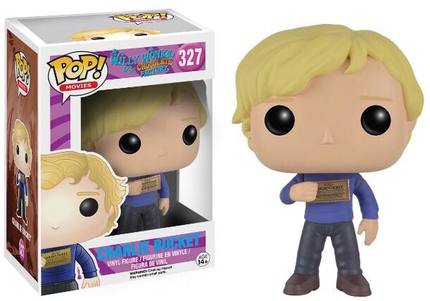 327 Charlie Bucket - Willy Wonka vinyl figure collectible - Main Image 2