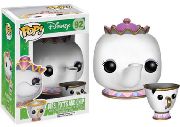 Mrs Potts & Chip - Beauty and the Beast vinyl figure collectible - Main Image 2