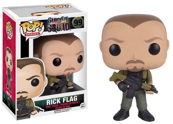 99 Rick Flag  vinyl figure collectible - Main Image 2