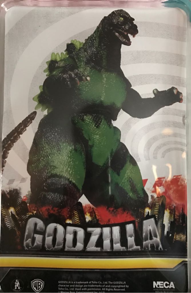 NECA Reactor Glow Godzilla - Godzilla vinyl figure collectible [Barcode 634482428801] - Main Image 2