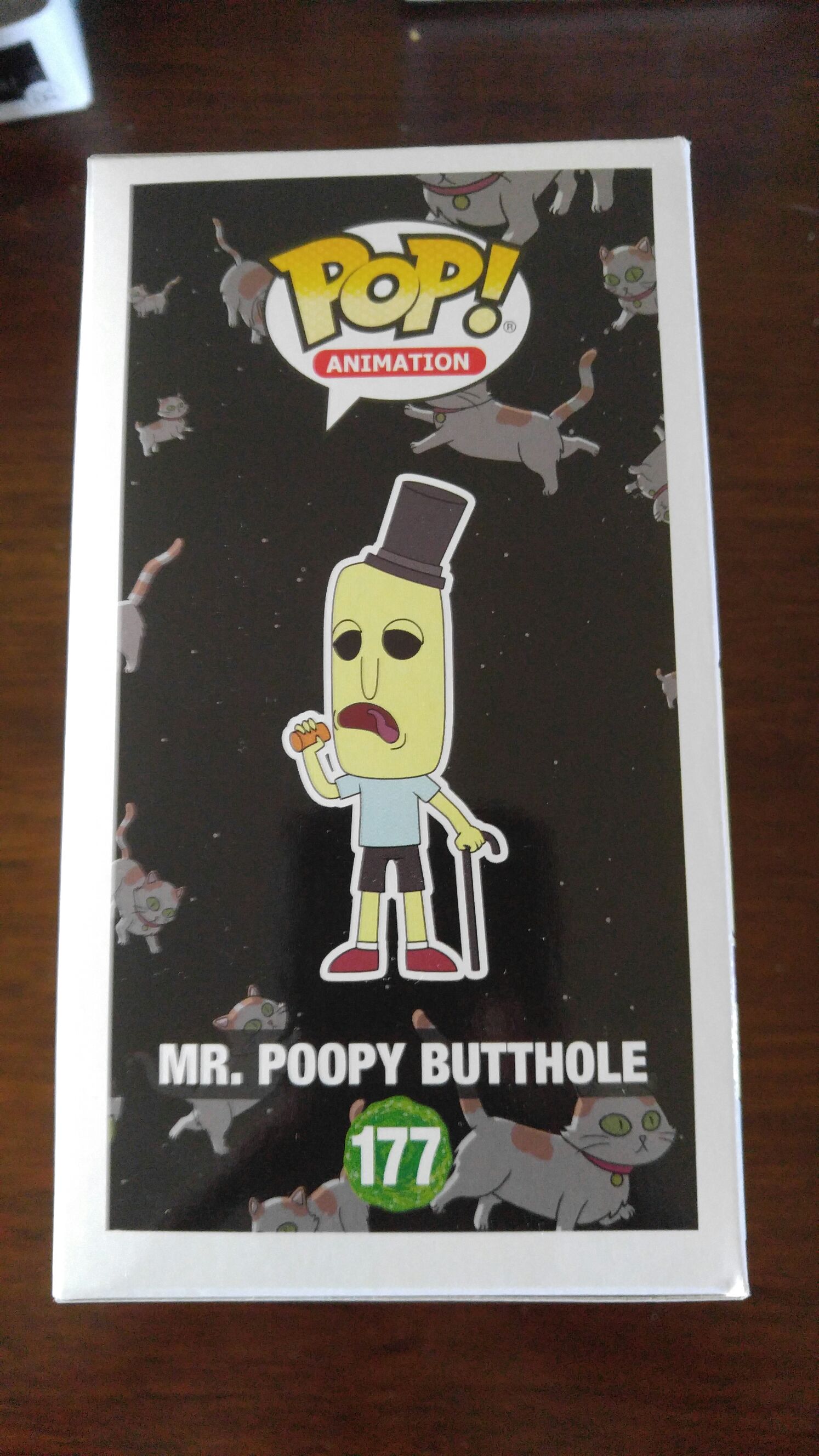 Mr. Poopy Butthole - Rick & Morty vinyl figure collectible [Barcode 889698124423] - Main Image 2