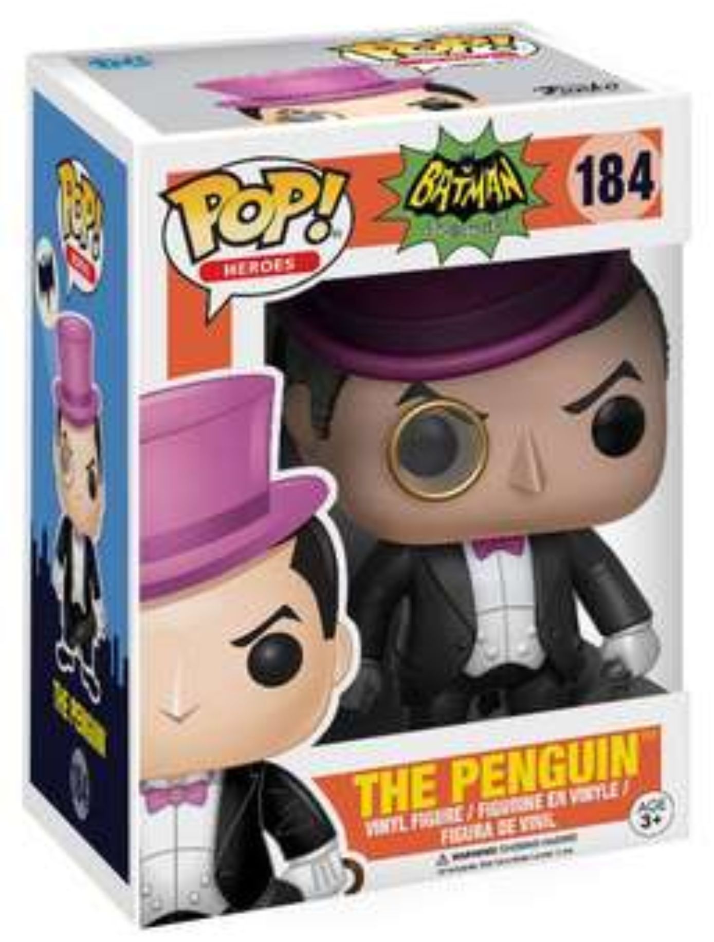 Funko Pop! Heroes Batman Classic TV Series: The Penguin #184 - DC Universe vinyl figure collectible - Main Image 2