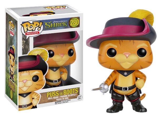 280 Puss in Boots - Shrek vinyl figure collectible - Main Image 2
