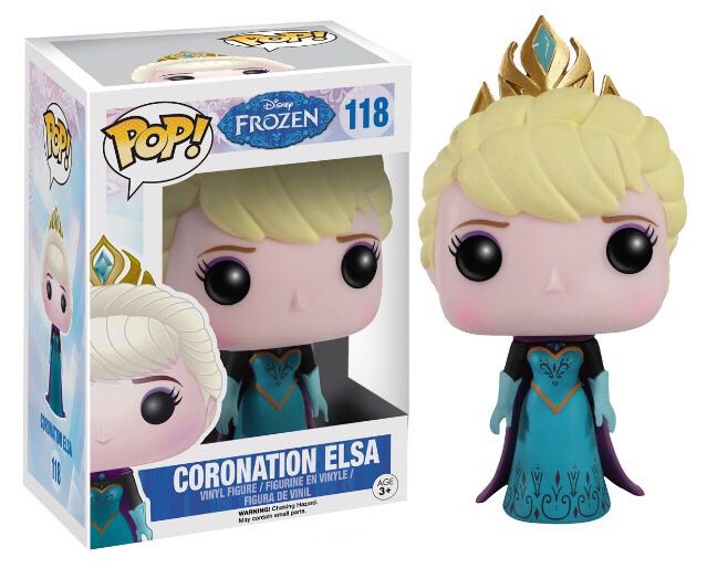 118 Coronation Elsa - Frozen vinyl figure collectible - Main Image 2
