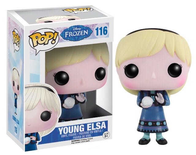 Young Elsa - Frozen vinyl figure collectible - Main Image 2