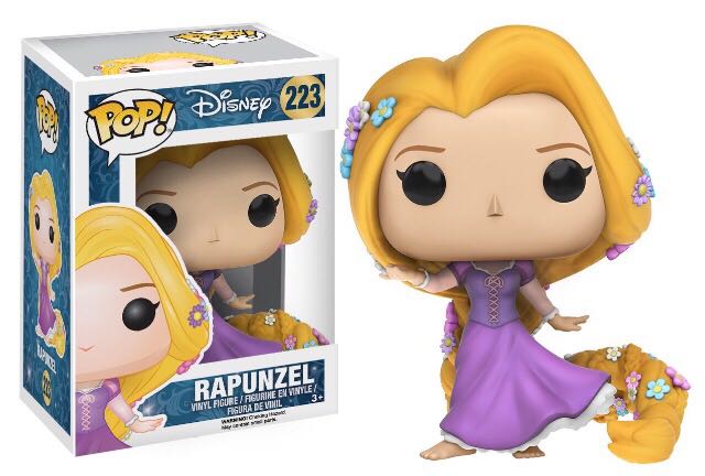 Rapunzel W/pin - Disney vinyl figure collectible - Main Image 2
