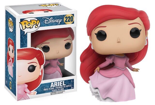 Ariel Pink Gown - Disney vinyl figure collectible - Main Image 2
