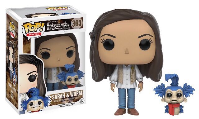 Sarah & Worm  vinyl figure collectible - Main Image 2