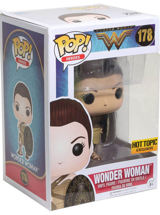 DC:  178 Wonder Woman - Wonder Woman vinyl figure collectible [Barcode 889698125437] - Main Image 3
