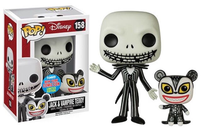 158 Jack & Vampire Teddy - Disney vinyl figure collectible - Main Image 2