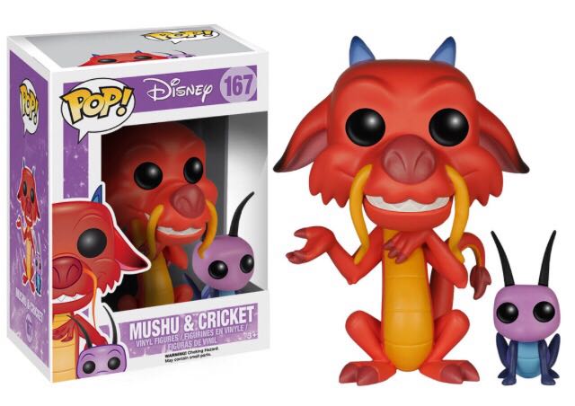 Mushu & Cricket - Mulan vinyl figure collectible - Main Image 2