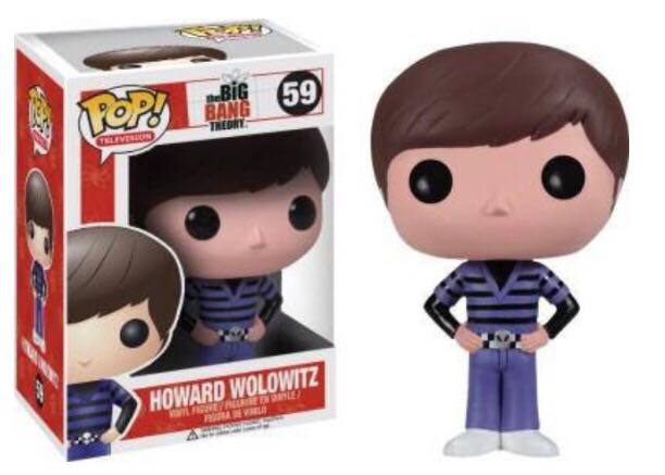 59 Howard Wolowitz  vinyl figure collectible - Main Image 2