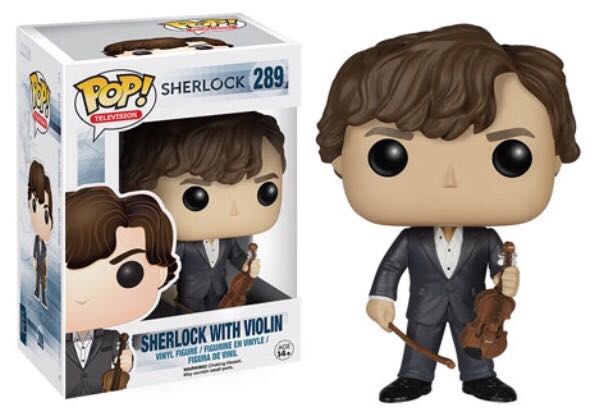 289 Sherlock With Violin  vinyl figure collectible - Main Image 2