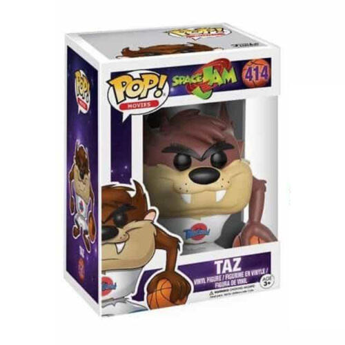 SPACE JAM: TAZ W/ Basketball - Warner Bros. vinyl figure collectible [Barcode 889698124294] - Main Image 4