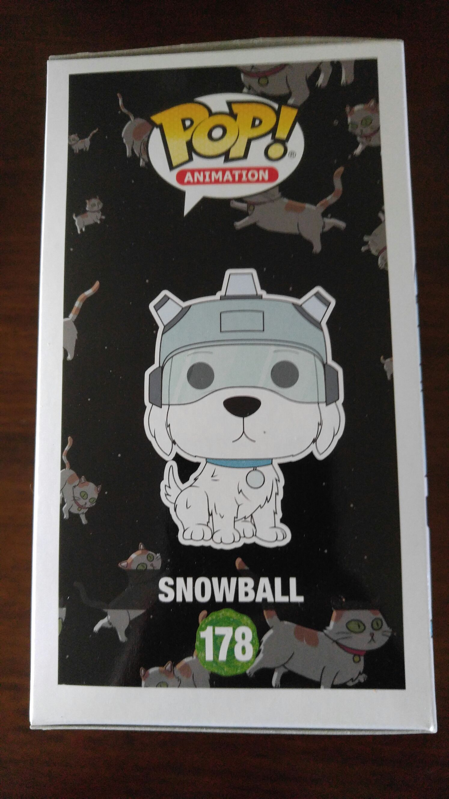 Snowball - Rick & Morty vinyl figure collectible [Barcode 889698124454] - Main Image 2