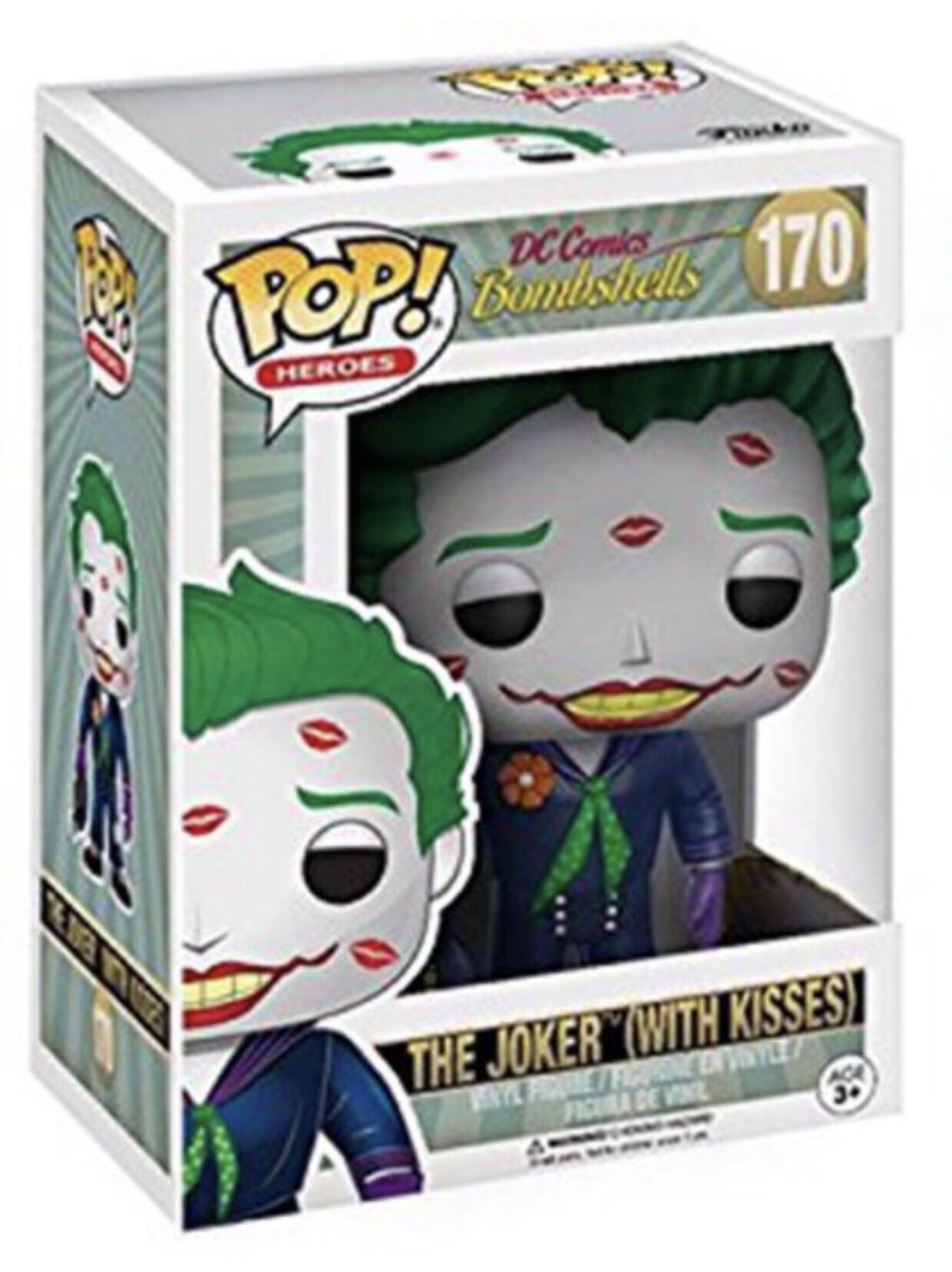 The Joker (With Kisses) - DC Universe vinyl figure collectible - Main Image 3