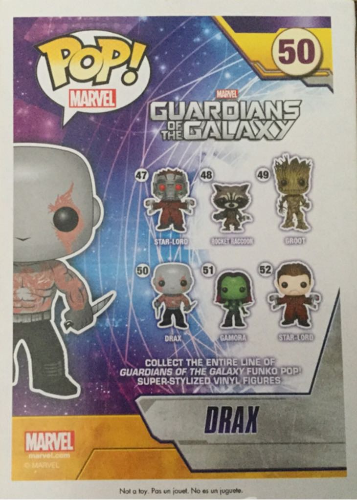 Drax - Guardians of the Galaxy vinyl figure collectible - Main Image 2