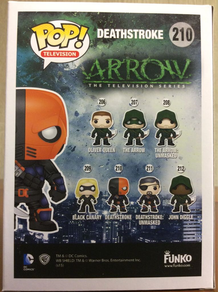 #10 Deathstroke - Arrow vinyl figure collectible - Main Image 2