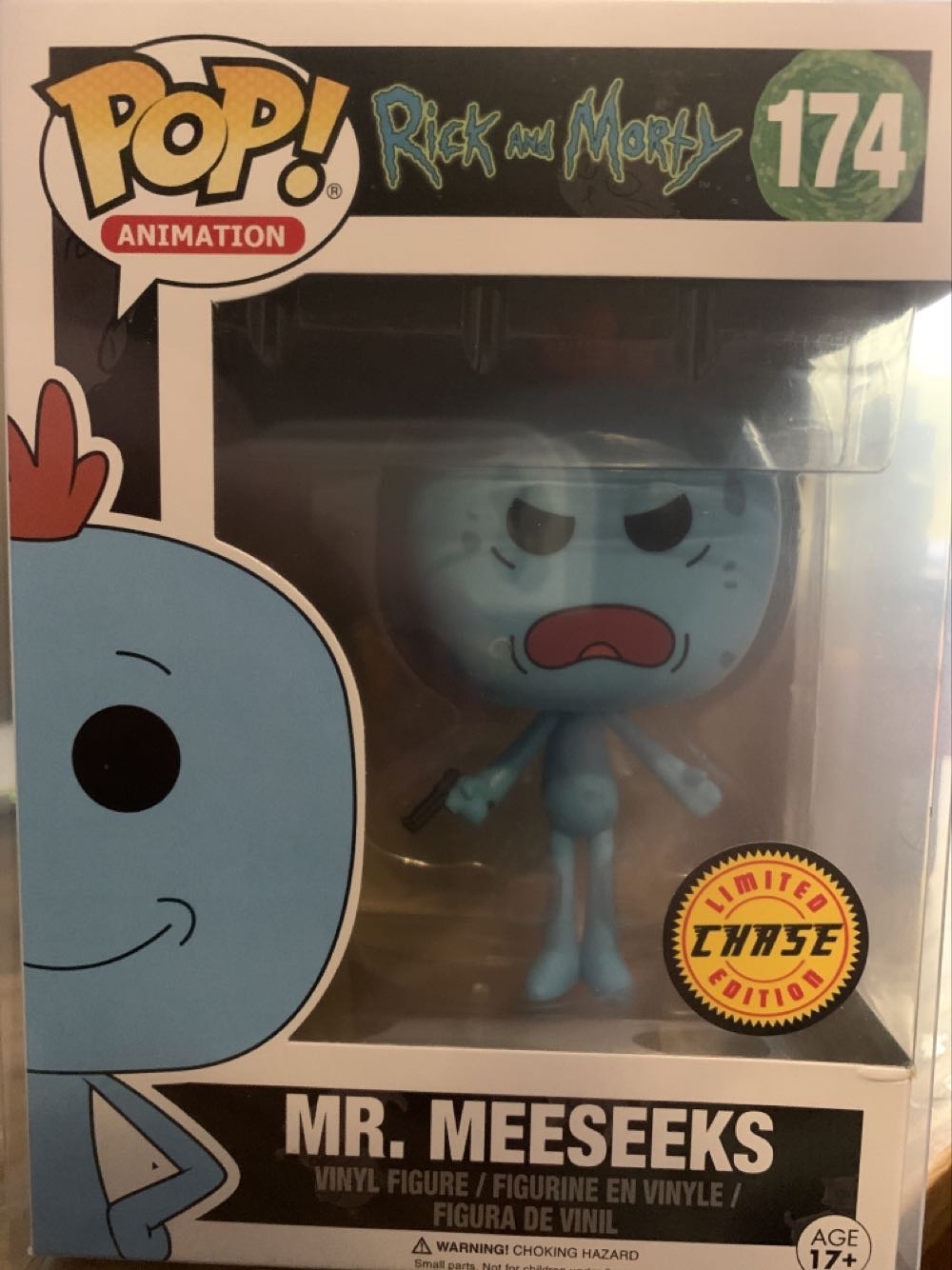 Mr. Meeseeks - Rick & Morty vinyl figure collectible [Barcode 889698124416] - Main Image 3