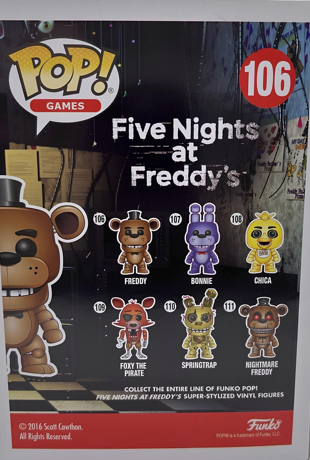 Freddy - Five Nights at Freddy’s vinyl figure collectible - Main Image 3